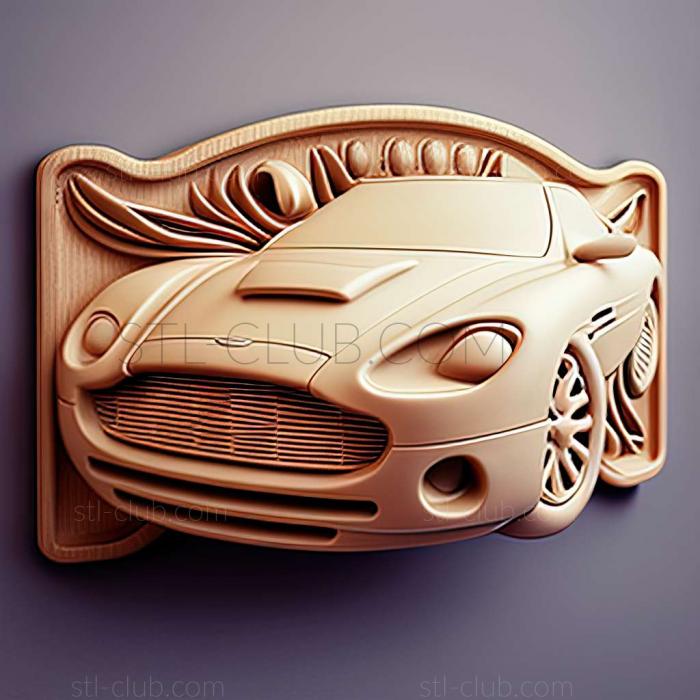 3D модель Aston Martin DB7 (STL)